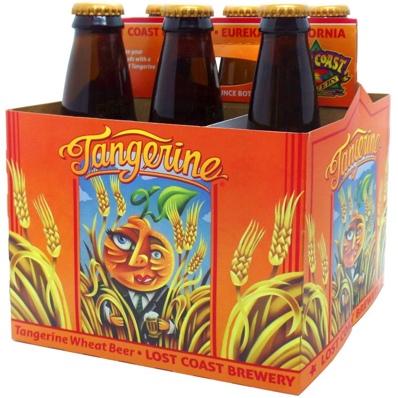 Lost Coast Tangerine Wheat Beer - 6pk/12 fl oz Bottles