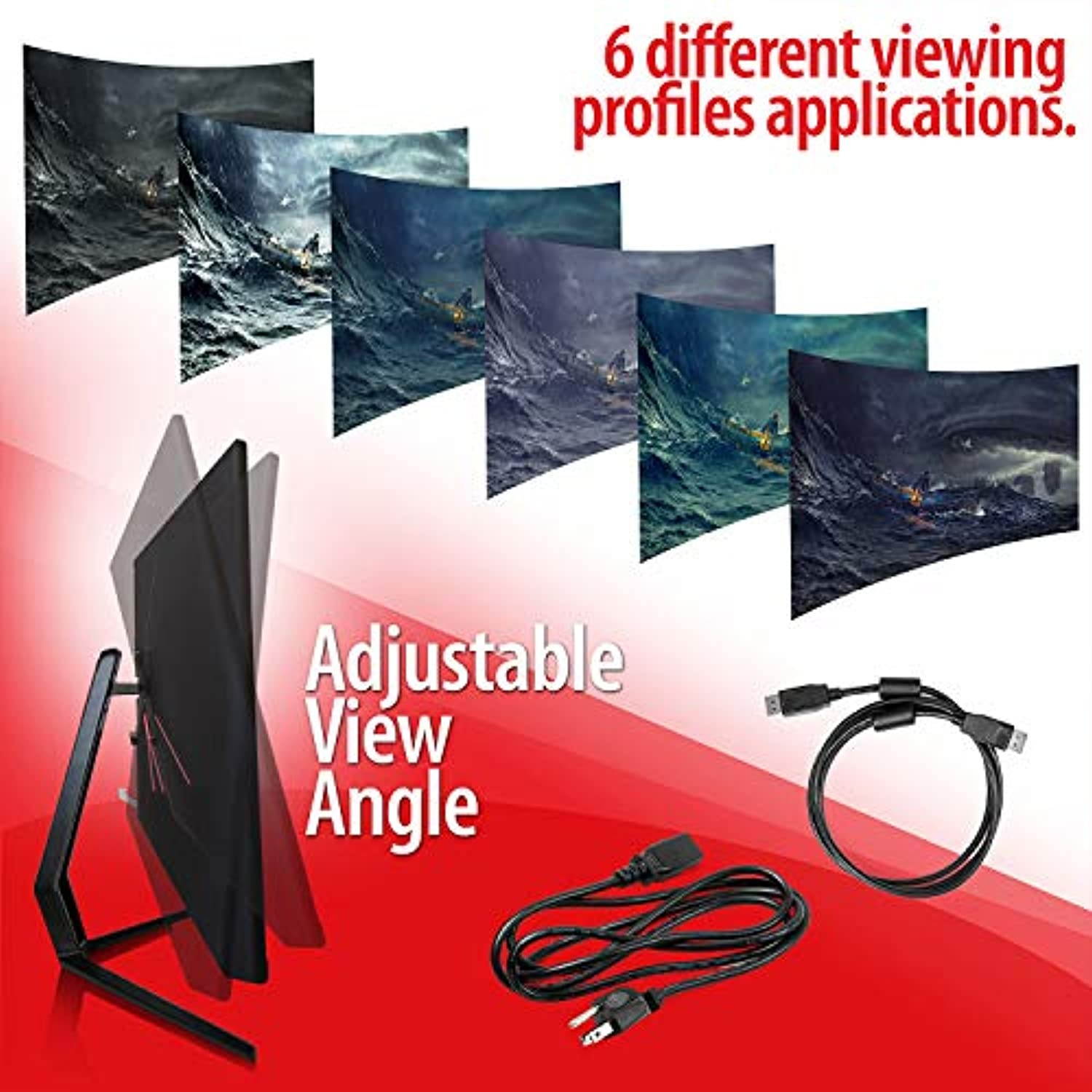 ZOWIE XL2411P 24 Inch 144Hz Gaming Monitor / 1080P 1ms / Black eQualizer and Color Vibrance for Competitive Edge / Does not Support 120Hz on console