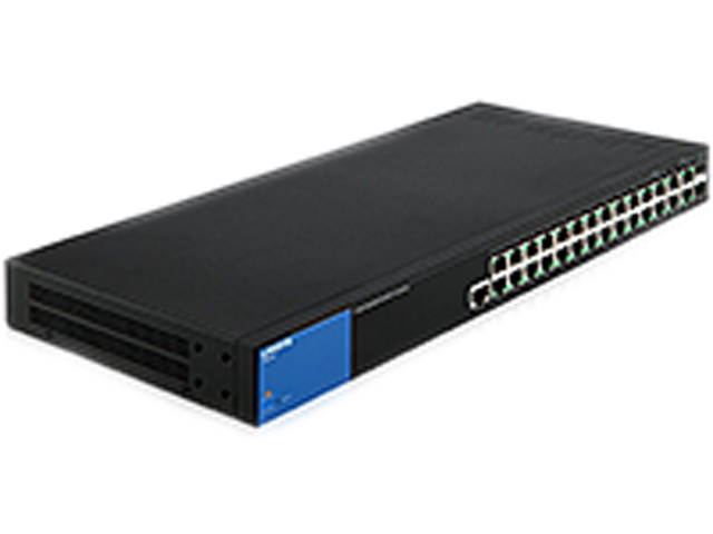 Linksys 28-Port Business Managed Gigabit PoE+ Switch (LGS528P)