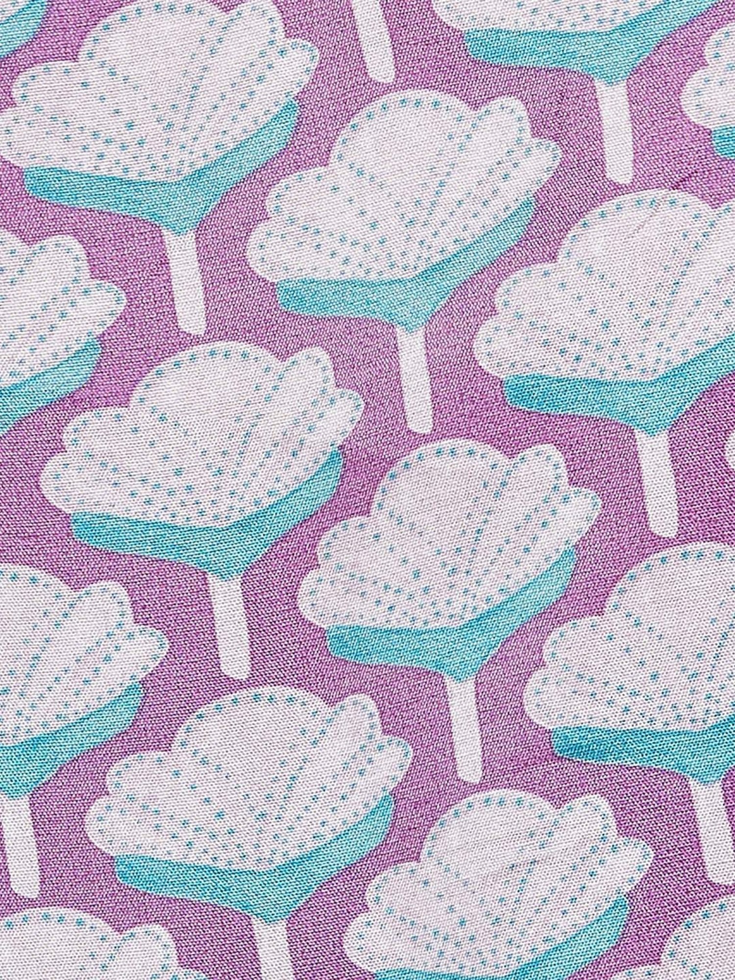 Colour Me by Melange Purple Printed Top