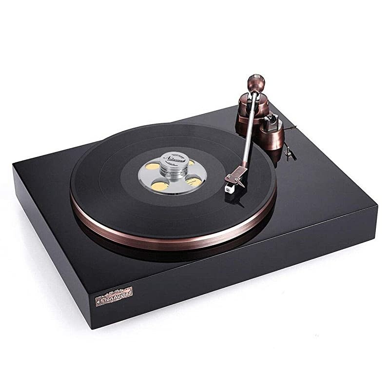 STB01 LP Vinyl Turntables Metal Disc Stabilizer Record Weight HiFi Silver