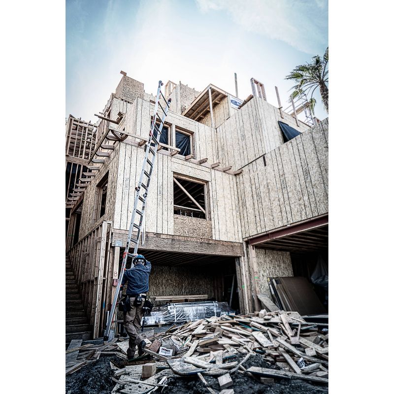 Little Giant Ladder Systems 300 lb ANSI Type IA rated Aluminum Ladder Gray