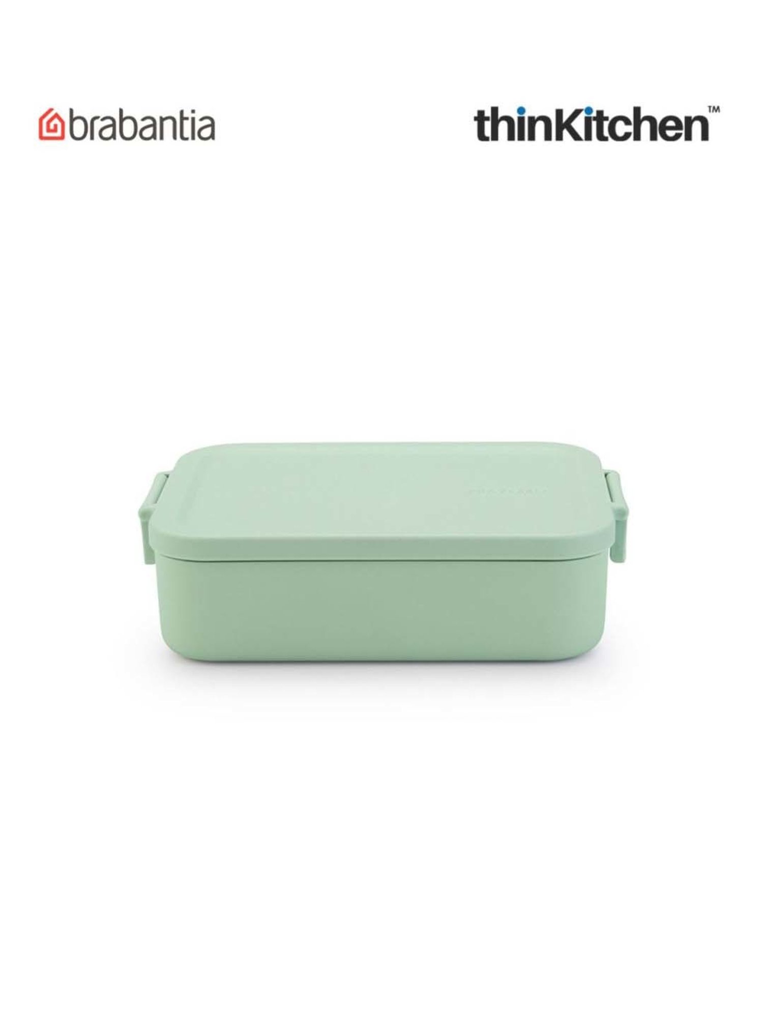 Brabantia Green Plastic Make & Take Medium Lunch Box (1.1 L)