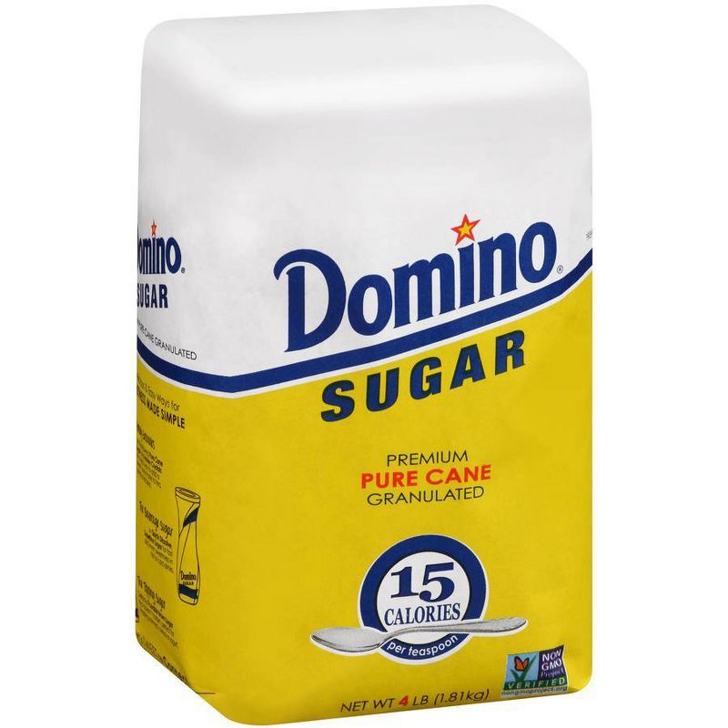 Domino Premium Pure Cane Granulated Sugar 4 lb