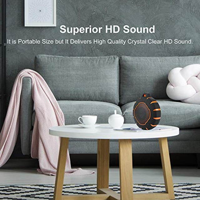 Bluetooth Speaker for Bike,Zares Waterproof Wireless Bicycle Speaker with Mount,Portable Speaker with Loud Sound and 10h Playtime, IP67 Waterproof,Outdoor Speaker for Riding, Travelling and Camping