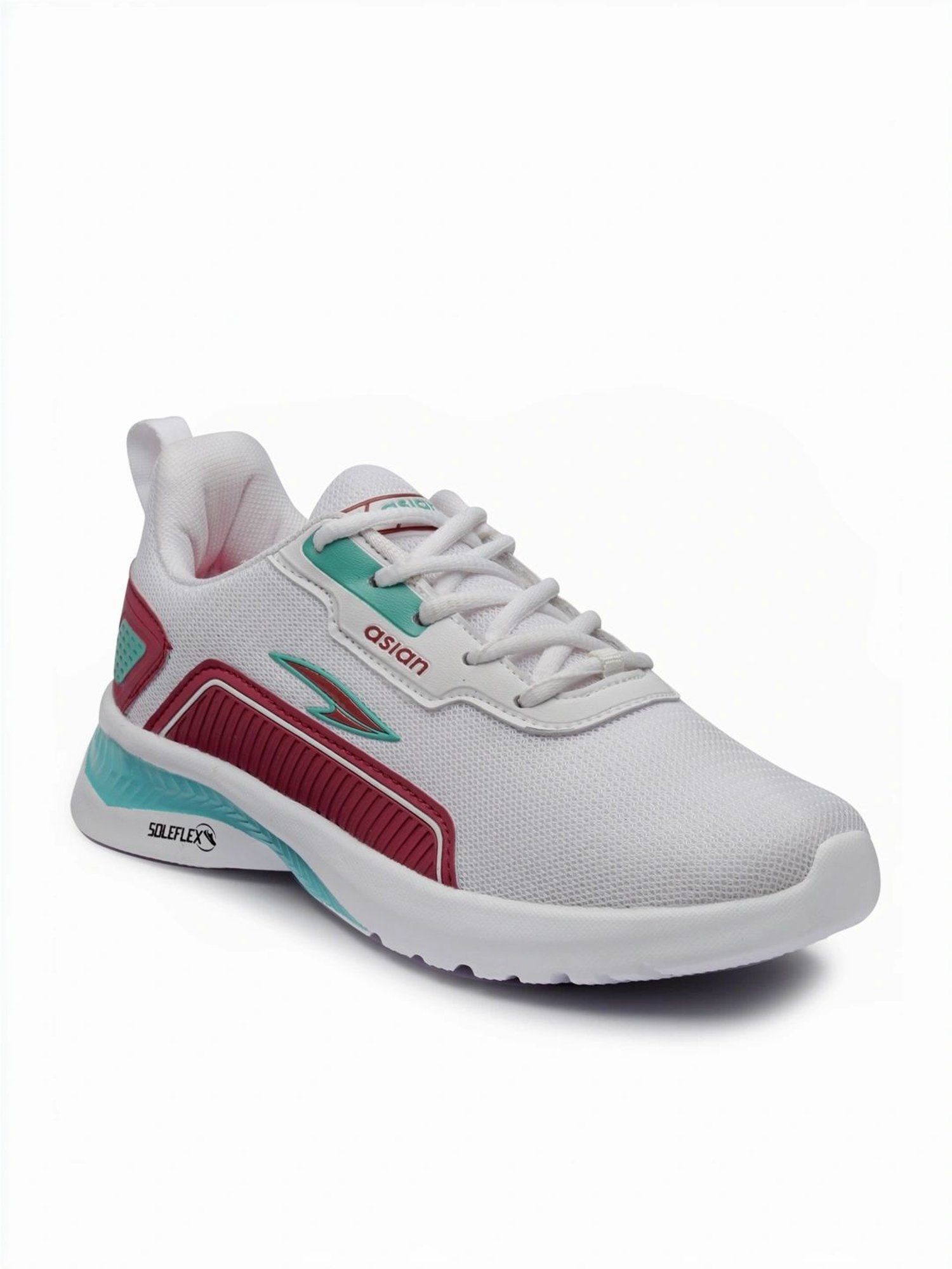 Asian Women's White Running Shoes
