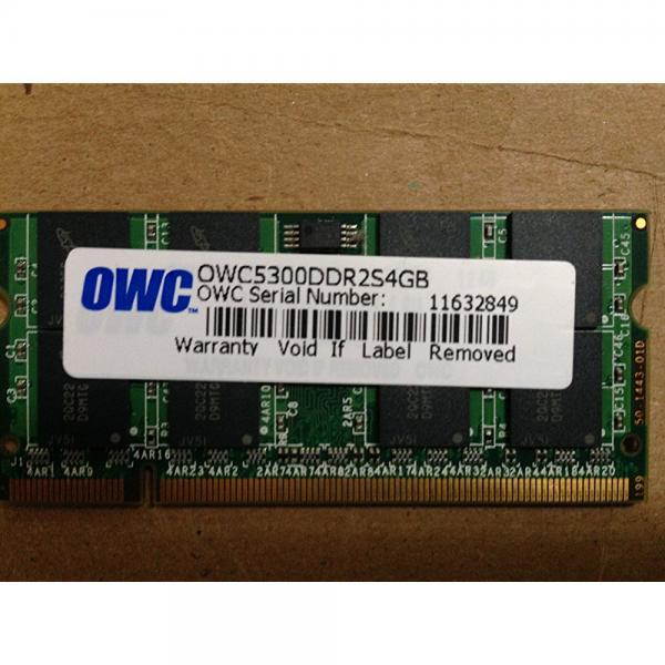 OWC 4.0GB PC-5300 DDR2 667MHz SO-DIMM 200 Pin Memory Upgrade Module
