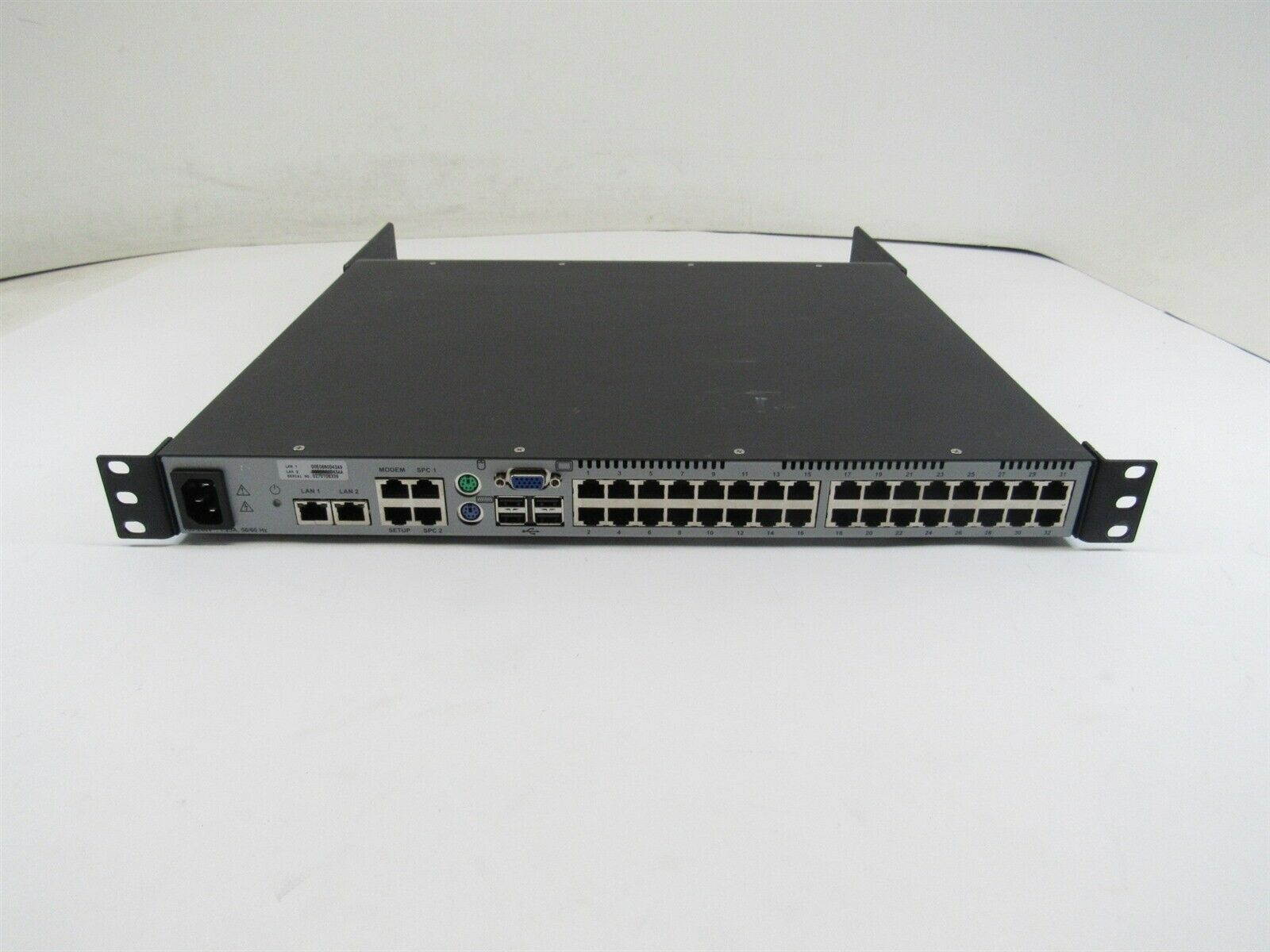 Avocent DSR8035 32-Port IP KVM Switch, 8 Digital path, VGA USB PS/2 2GbE