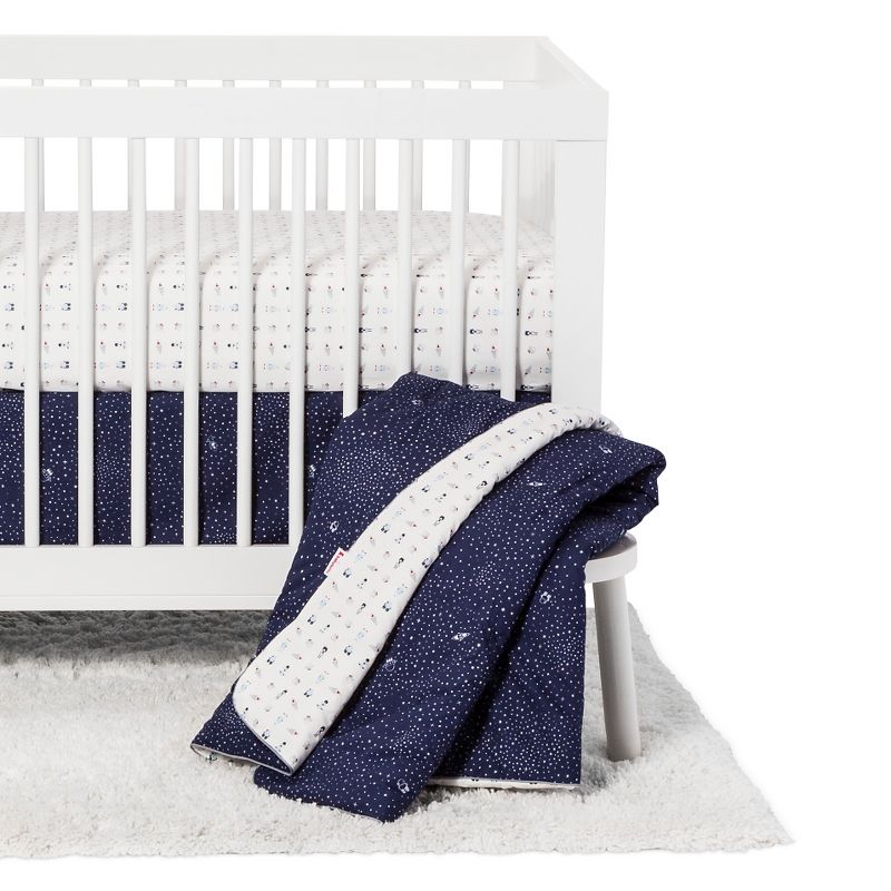 Babyletto 5pc Crib Bedding Set - Galaxy