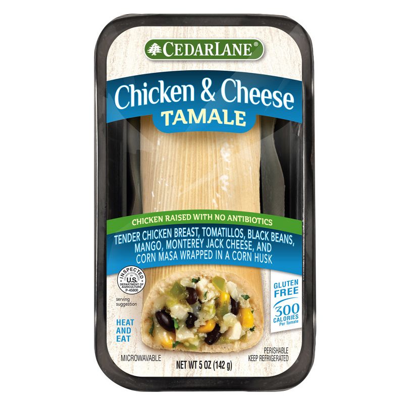 Cedarlane Chicken & Cheese Tamale - 5oz