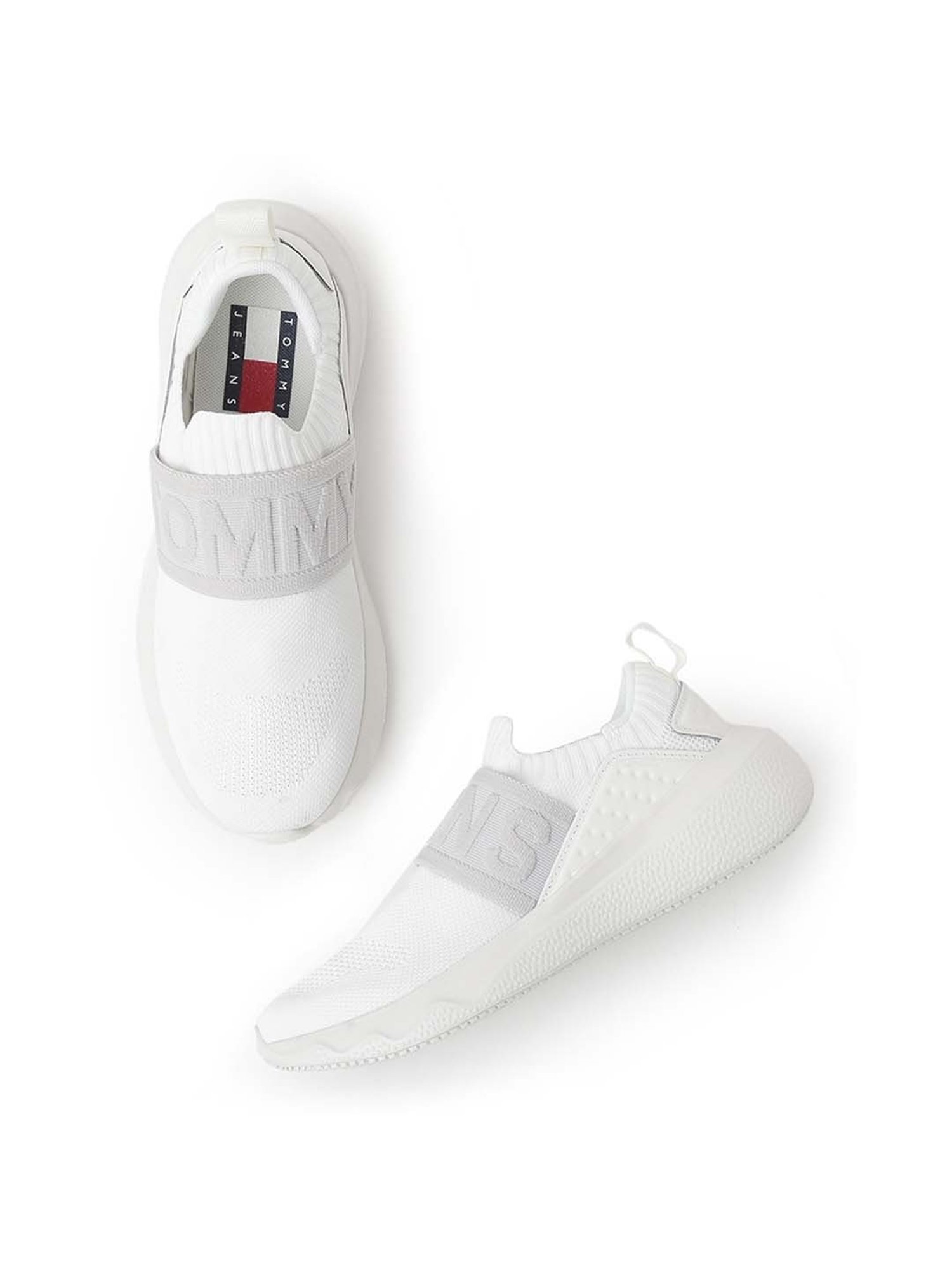 Tommy Hilfiger Women's Ecru Sneakers