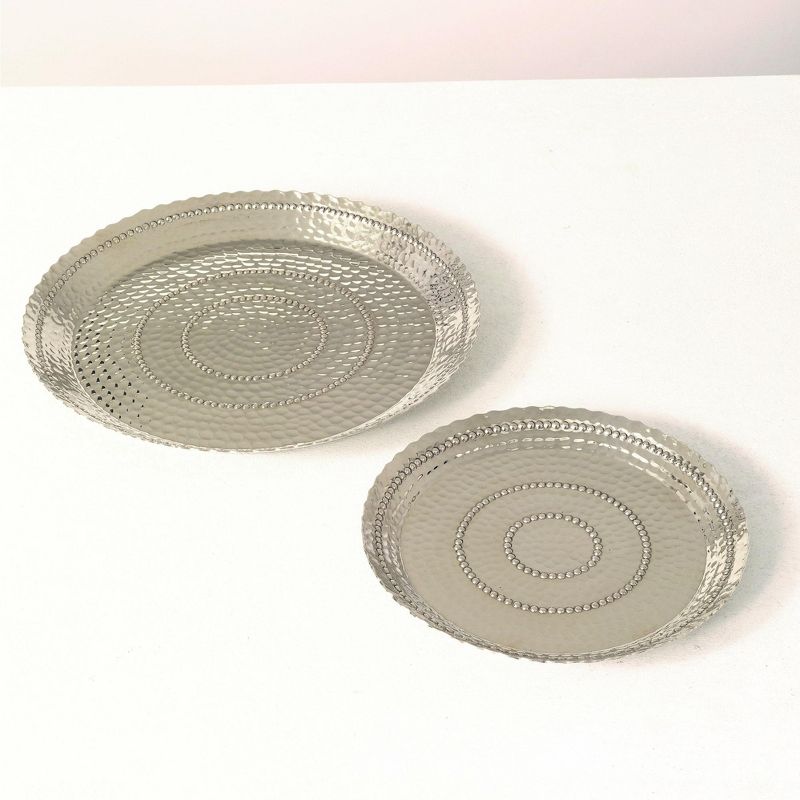 Rite Lite 11.75" Shabbat Candles Drip Rectangular Tray - Blue/Yellow