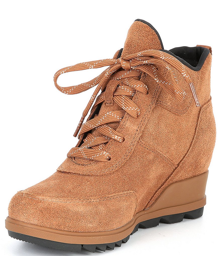 Sorel Evie Sport Lace Waterproof Wedge Booties