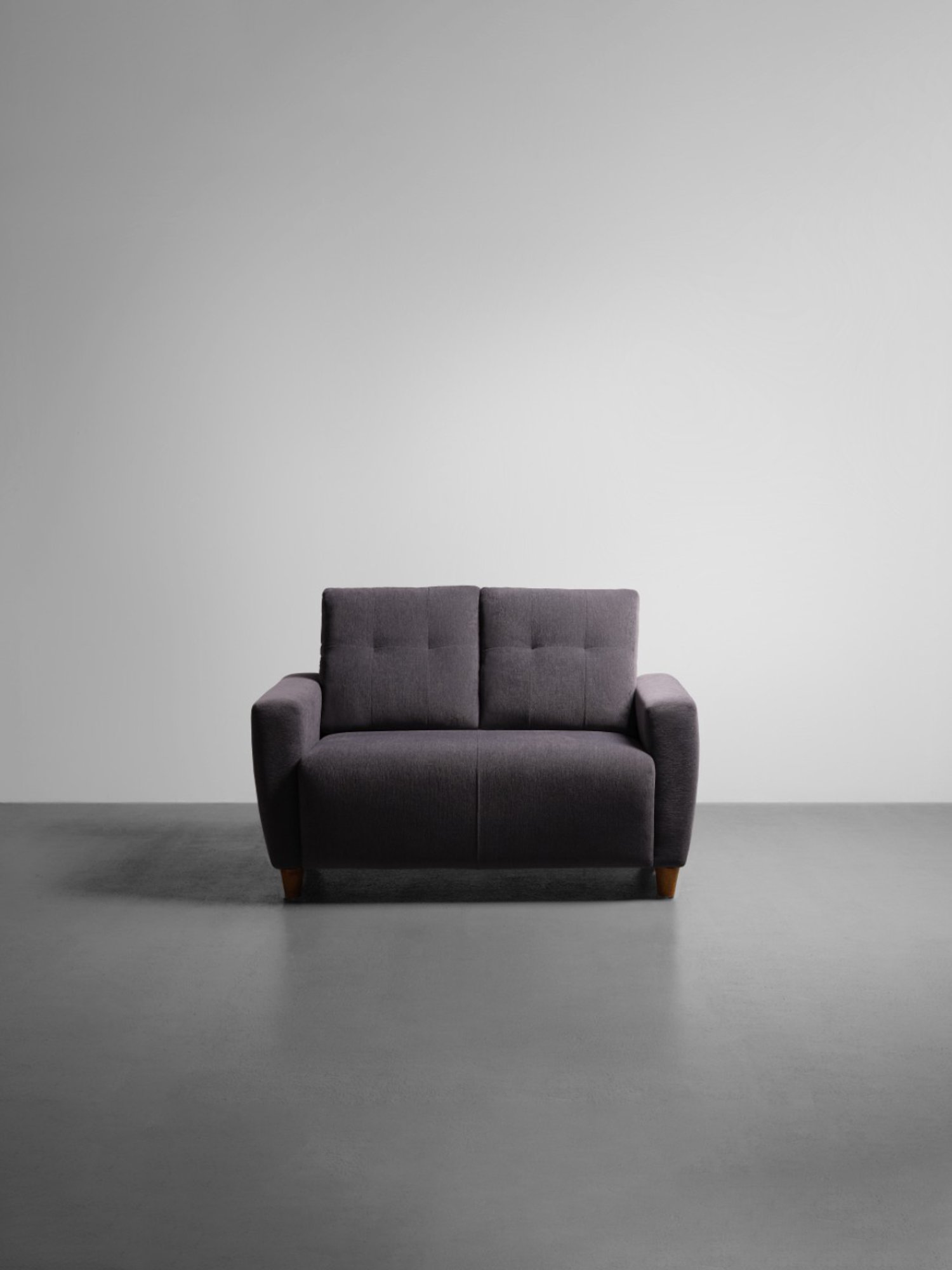 Sleepyhead Yolo Sesame Grey Fabric 2 Seater Sofa