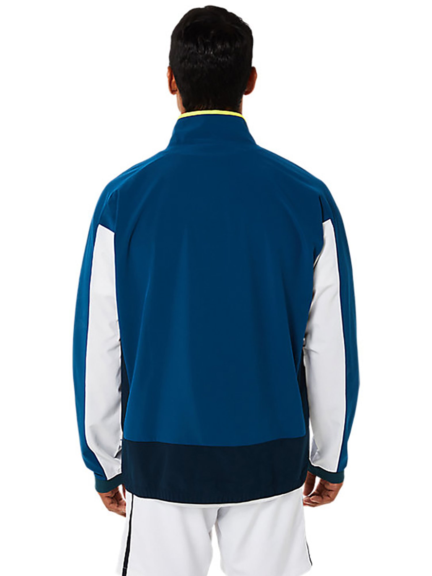 Asics Marine Blue Match Full Sleeves Jacket