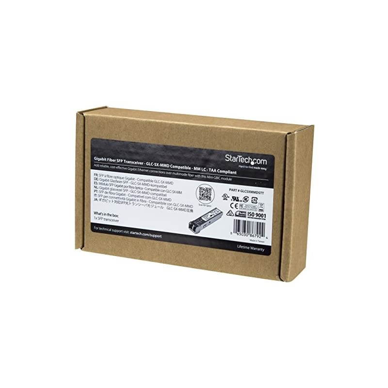 com Cisco GLCSXMMD Compatible SFP Module 1000BASESX 1GbE Multimode Fiber MMF Optic Transceiver 1GbE SFP LC 550m 850nm DDM Cisco Firepower ASR920 IE2000 GLCSXMMDSTT