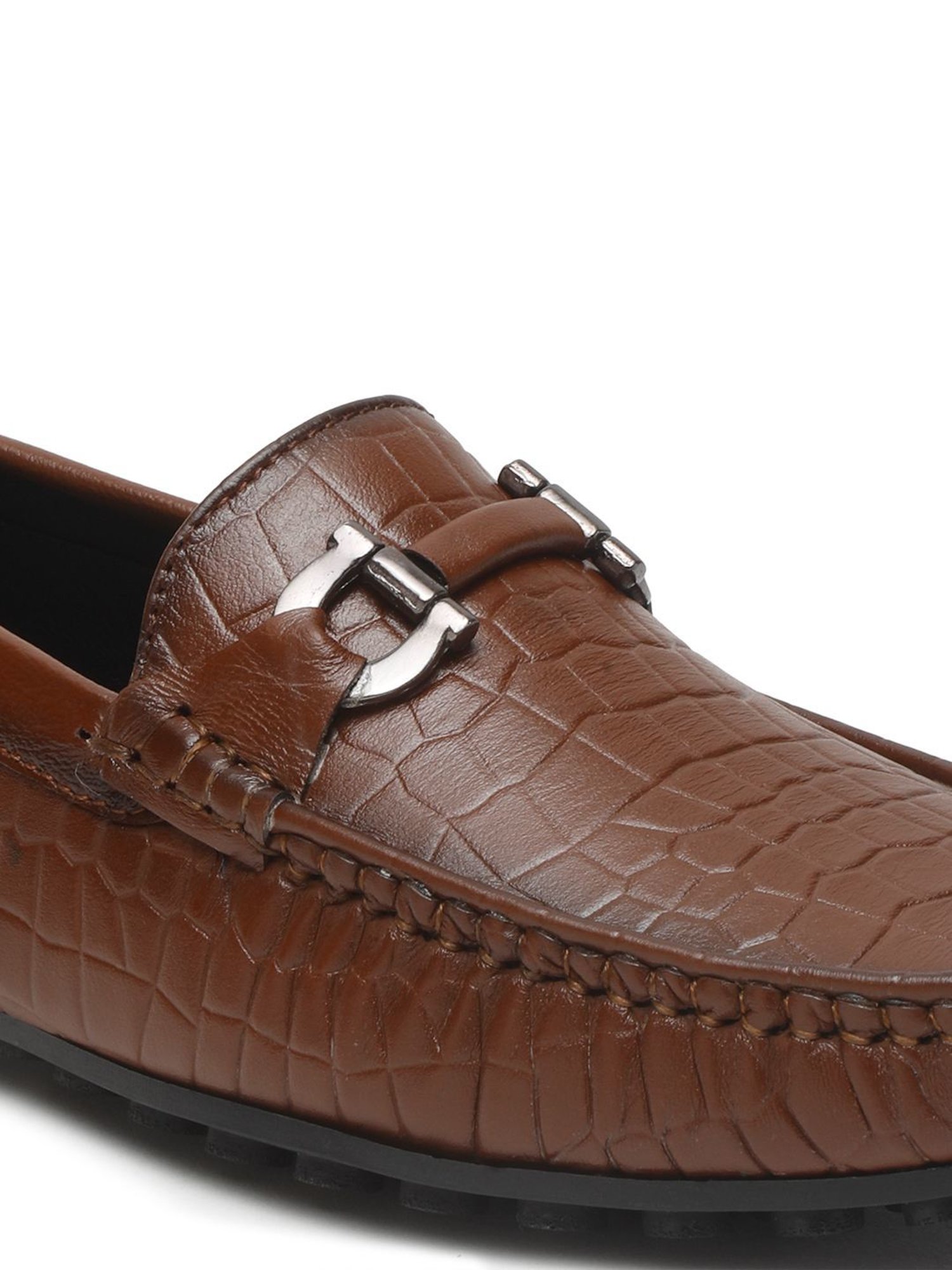 Teakwood Leathers Men's Brown Casual Loafers