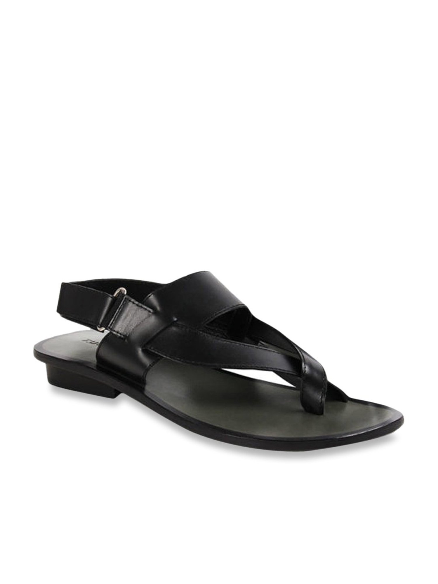 Zuccaro by Regal Black Back Strap Sandals