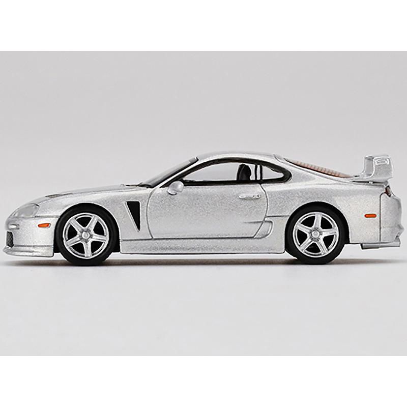 Toyota TRD 3000GT Alpine Silver Metallic Limited Edition to 1800 pcs Worldwide 1/64 Diecast Model Car by True Scale Miniatures