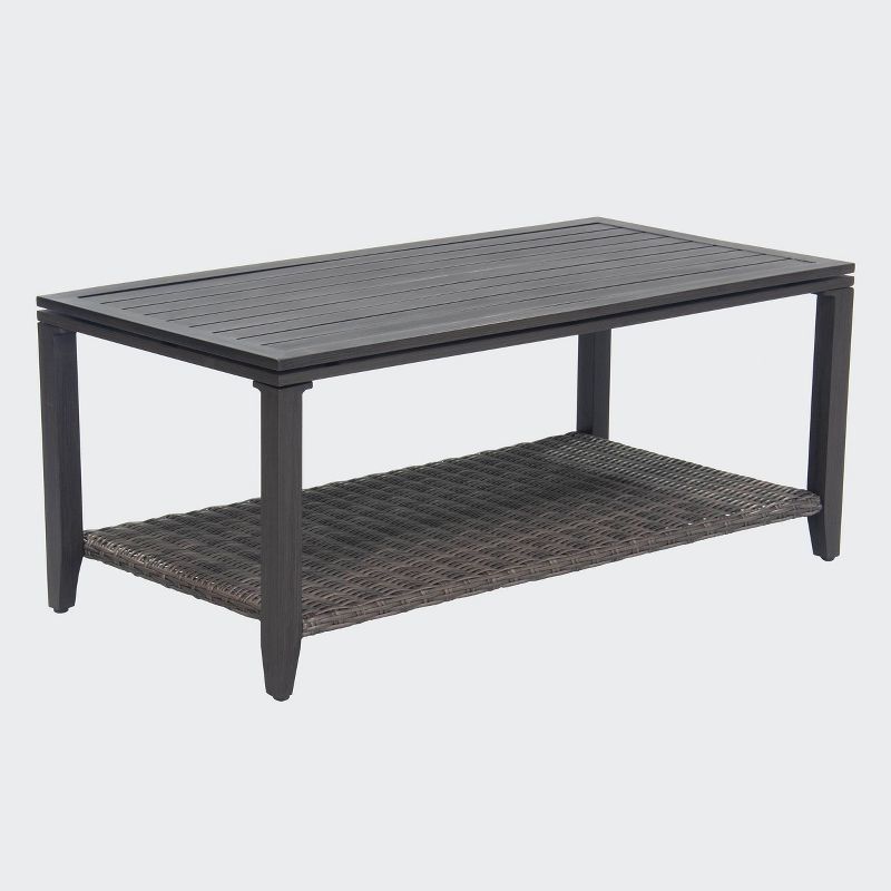 Draper 5pc Sectional Set with Sunbrella - Sage - Leisure Made