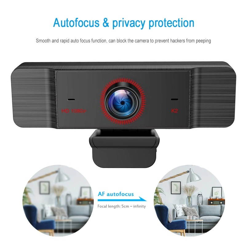 Lejiahong K2 Webcam 1080P Full HD 2 Mega Web Camera with Microphone cmos USB Webcam for Computer Desktop Laptop