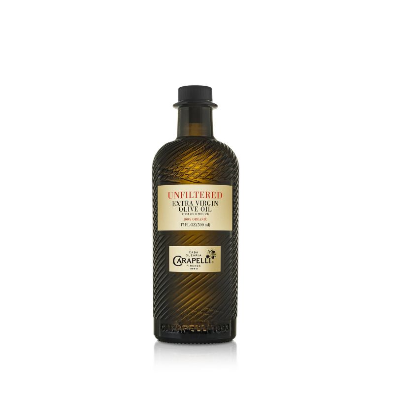 Carapelli Organic Unfiltered Extra Virgin Olive Oil - 17oz