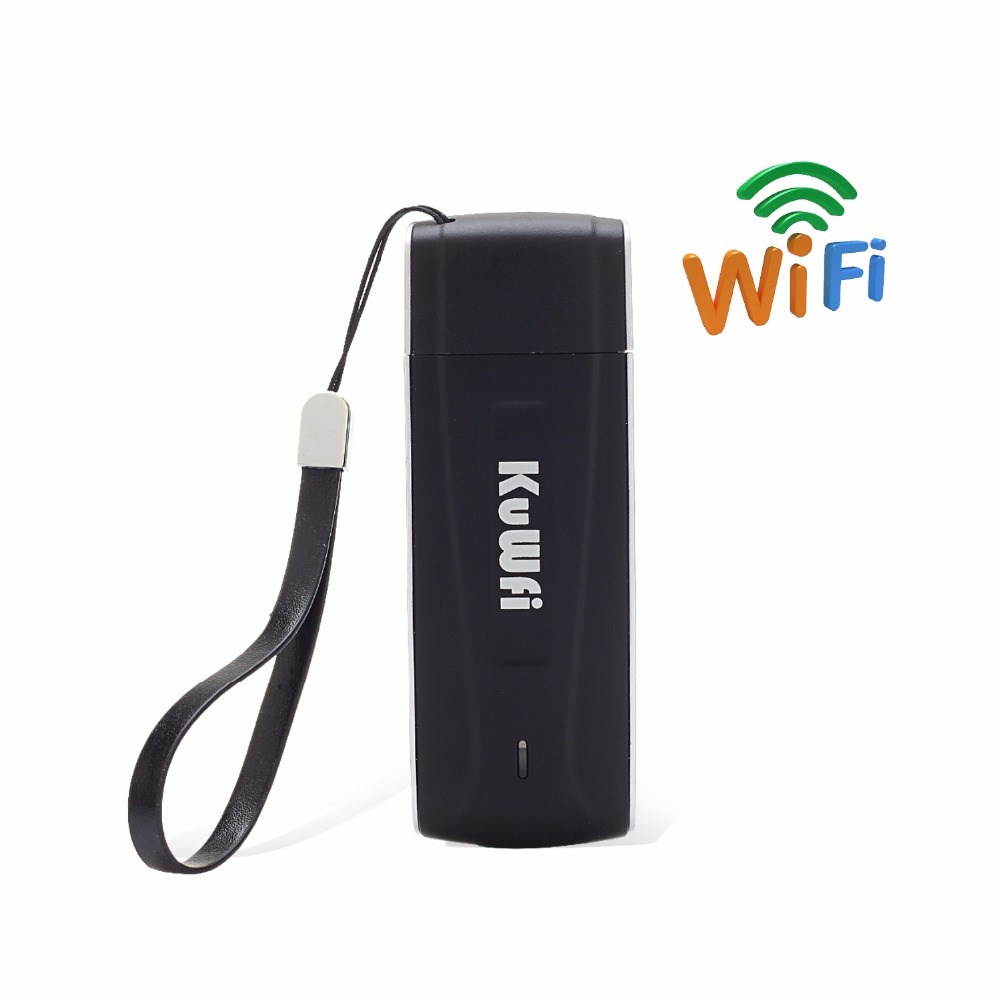 KuWFi Unlocked Pocket 4G LTE USB Modem Router mobile WiFi Router Network Hotspot 3G 4G WiFi Modem Router with SIM Card Slot Support LTE B1/B3/B5 WiFi for Car outdoor Not applicable T-Mobile