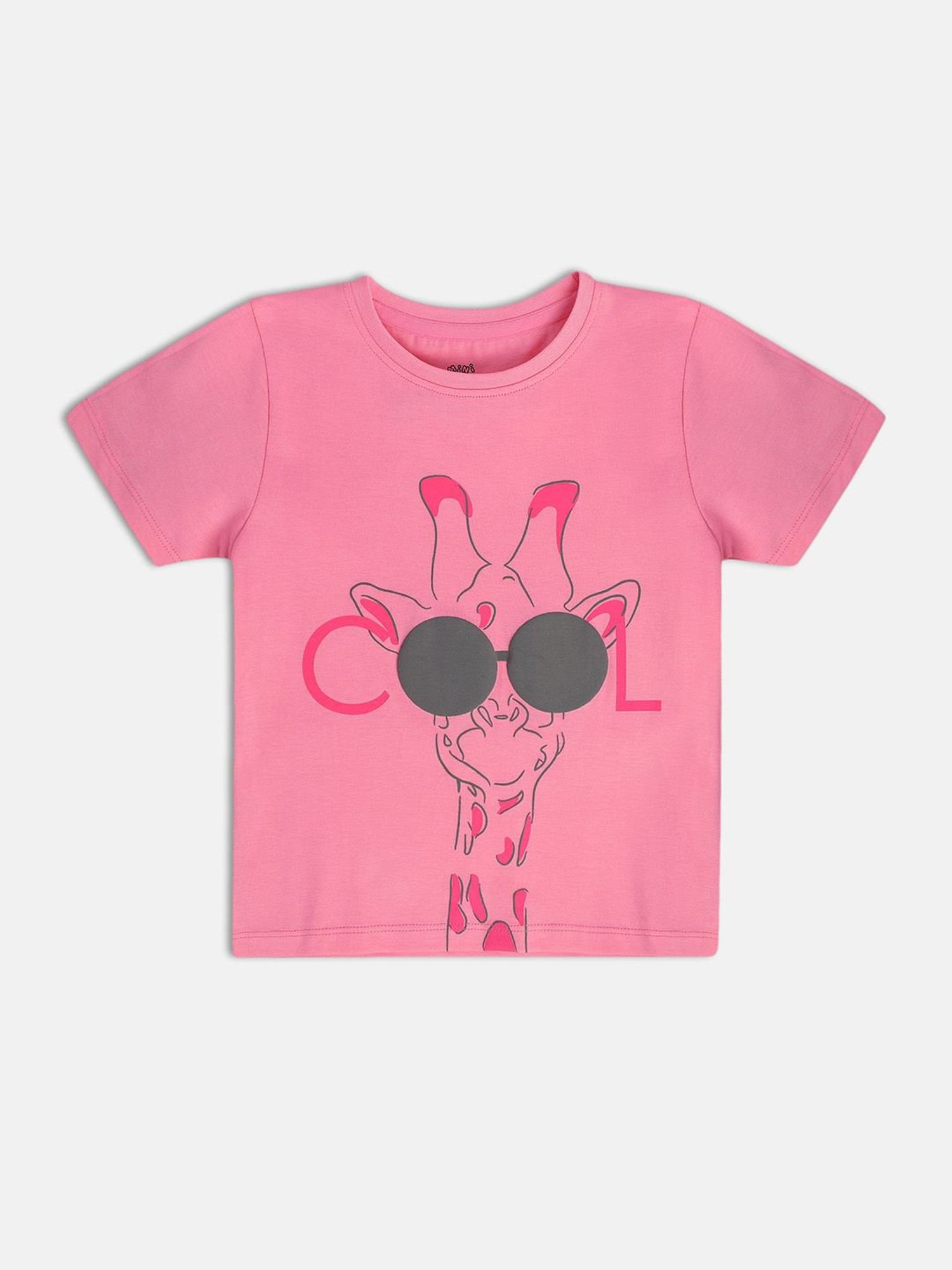 MINIKLUB Kids Pink Printed Top