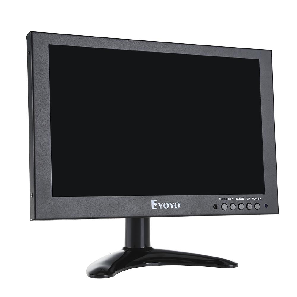 Eyoyo 10 Inch LED Monitor 1920*1200 HD VGA AV BNC USB Video Input IPS Touch Screen Monitor For CCTV DVD PC