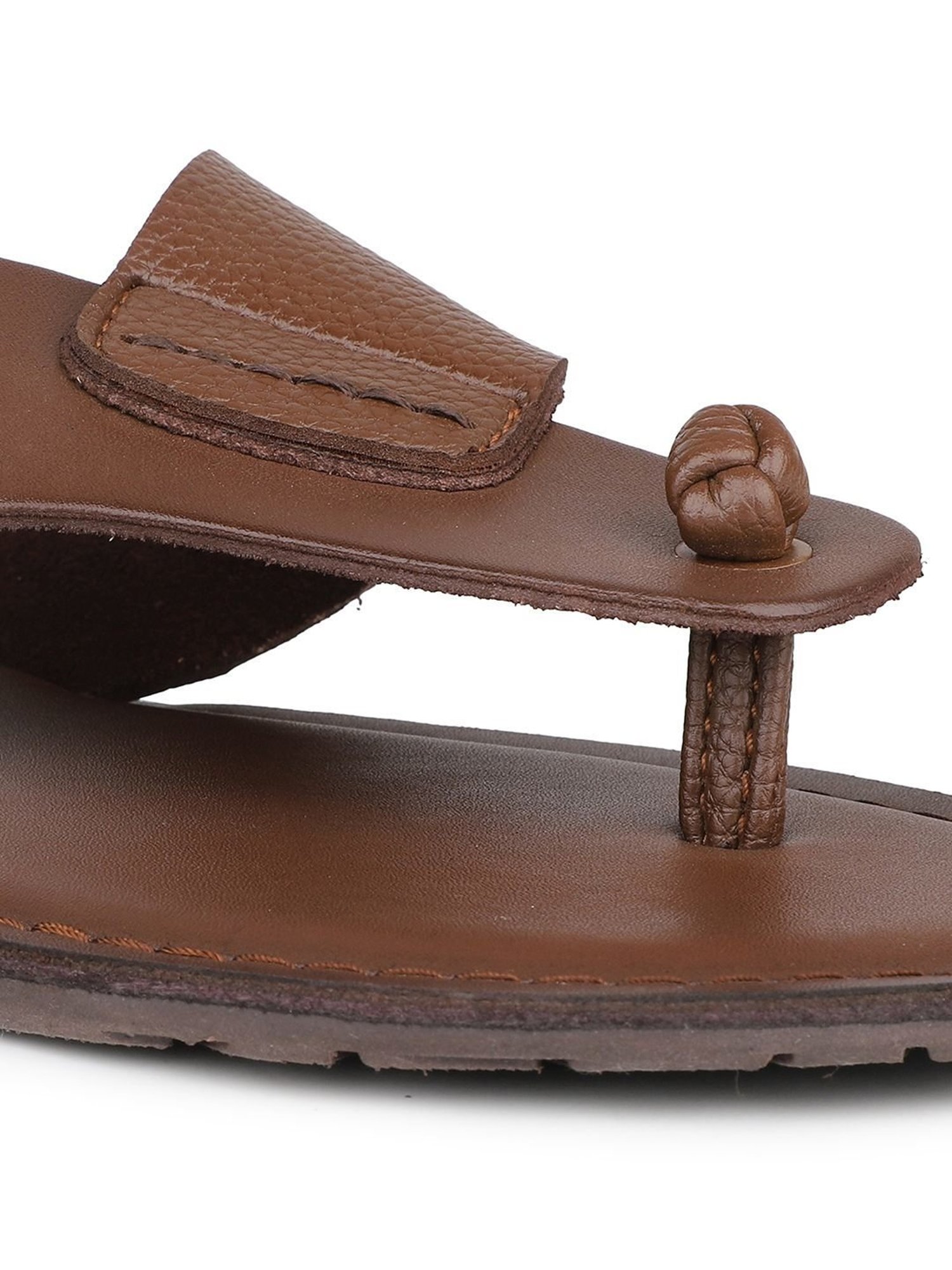 Privo by Inc.5 Men's Brown Thong Sandals