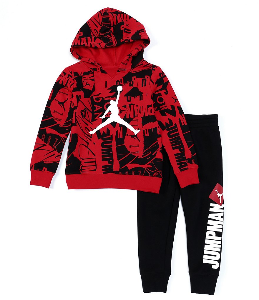 Champion Little Boys 2T-7 Short-Sleeve Script Logo Tee & Short Set