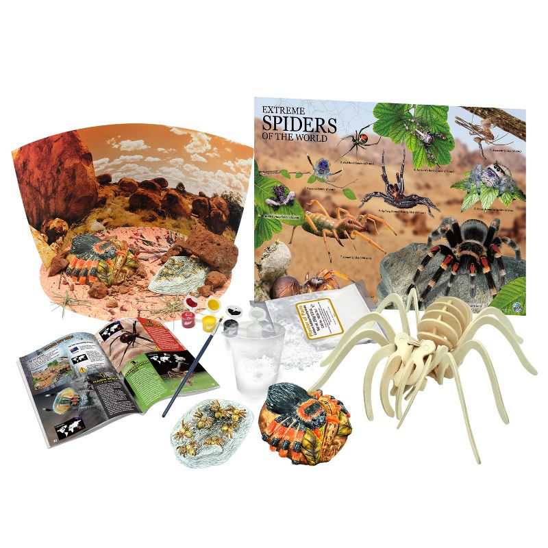 WILD! Science Environmental Science Extreme Spiders of the World - For Ages 6+