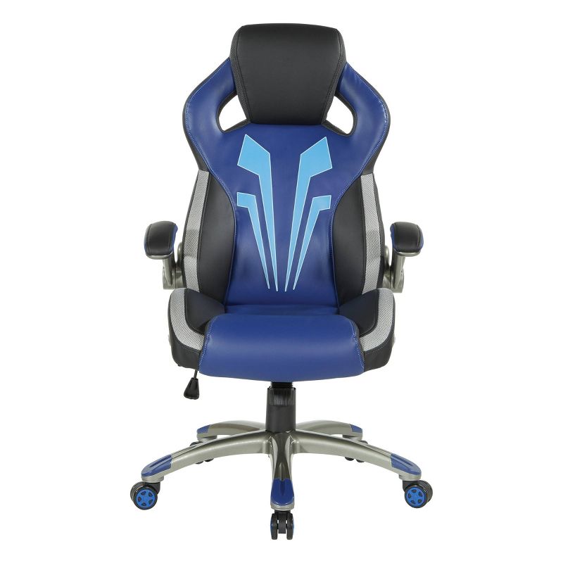 Ice Knight Gaming Chair Blue - OSP Home Furnishings