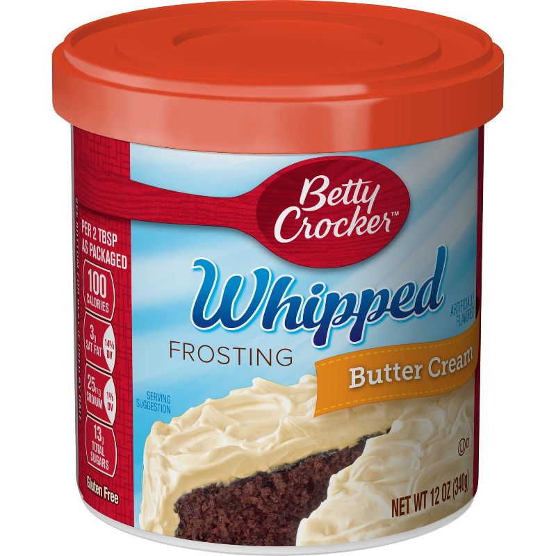 Betty Crocker Whipped Butter Cream Frosting - 12oz