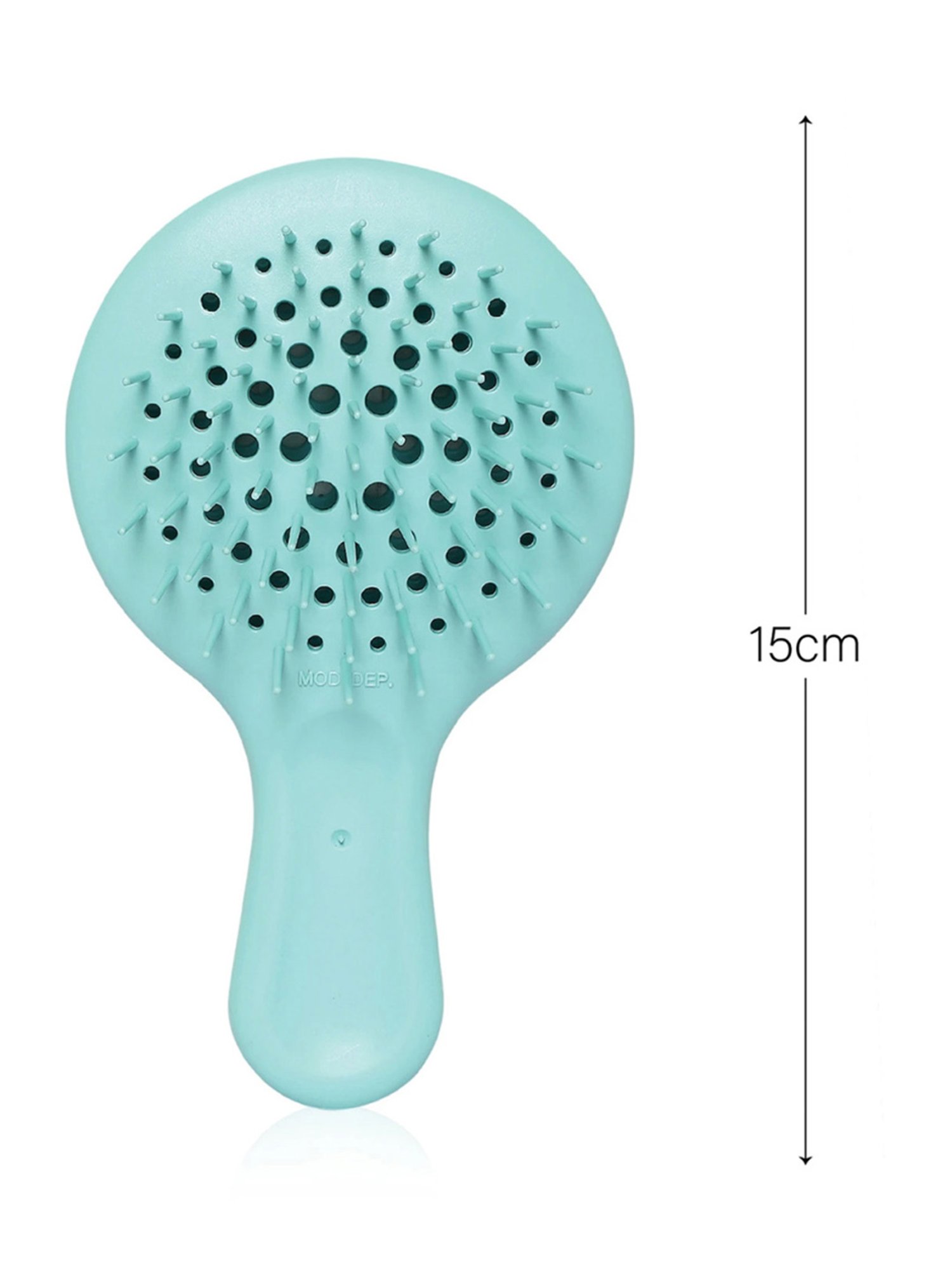 Janeke 1830 Professional Turquoise Silicone Bag Hair Brush