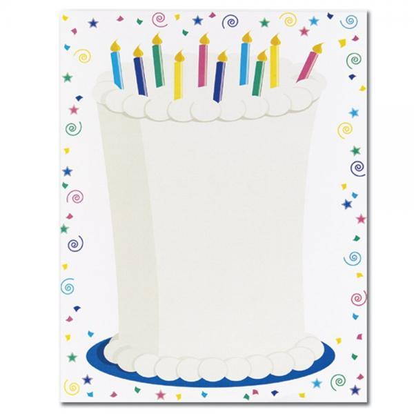 Cake Laser & Inkjet Printer Paper, 80 Pack