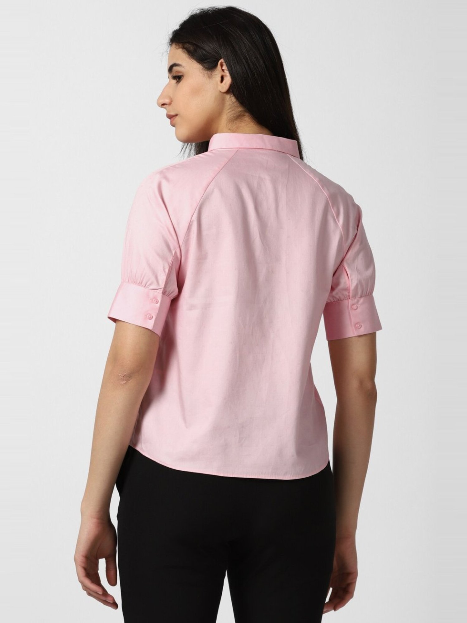 Van Heusen Pink Cotton Top