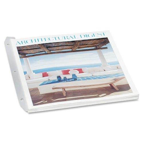 Baumgartens Catalog/Magazine Organizer Strips 3 Ring 11-5/8"L 12/PK CL JT9000