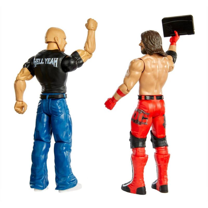 WWE Battle Pack Stone Cold Steve Auston & AJ Styles Action Figure 2pk - Series #67