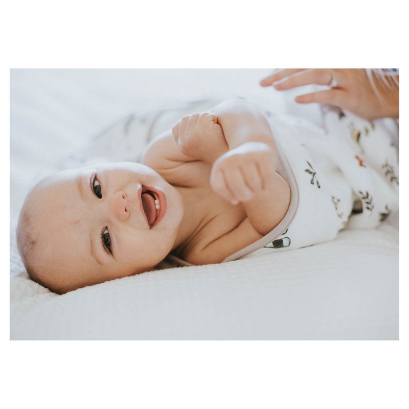 Little Unicorn 4-Layer Cotton Swaddle Blanket - Forest Friends