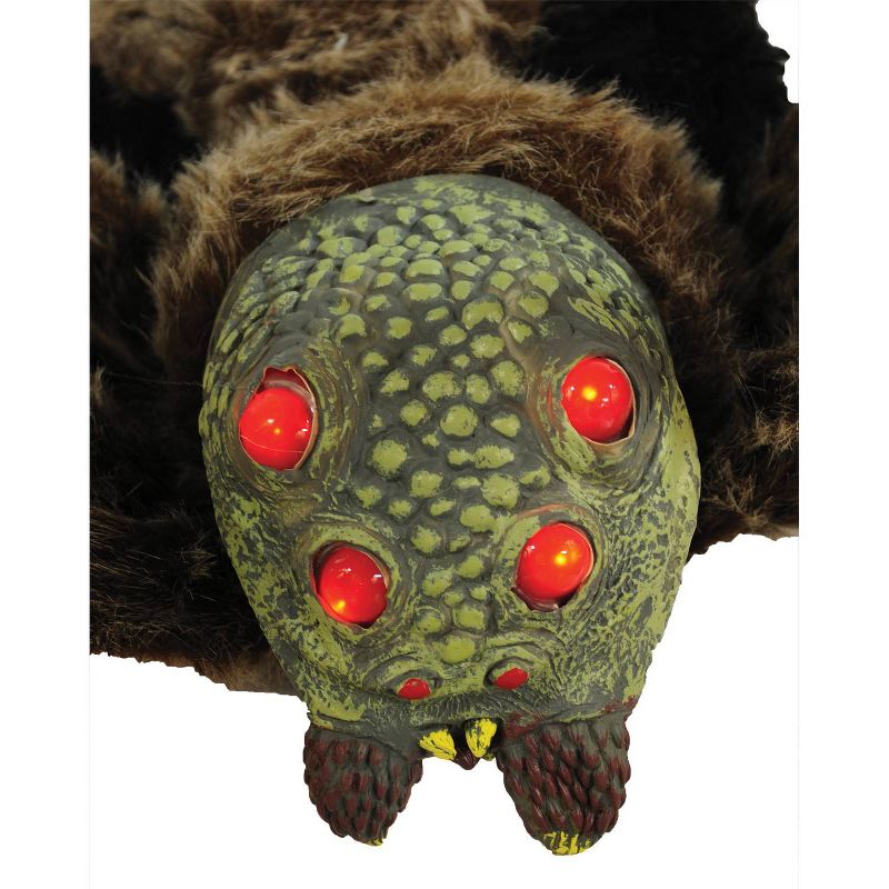 53" Spider Black Light-Up Halloween Decorative Holiday Scene Props