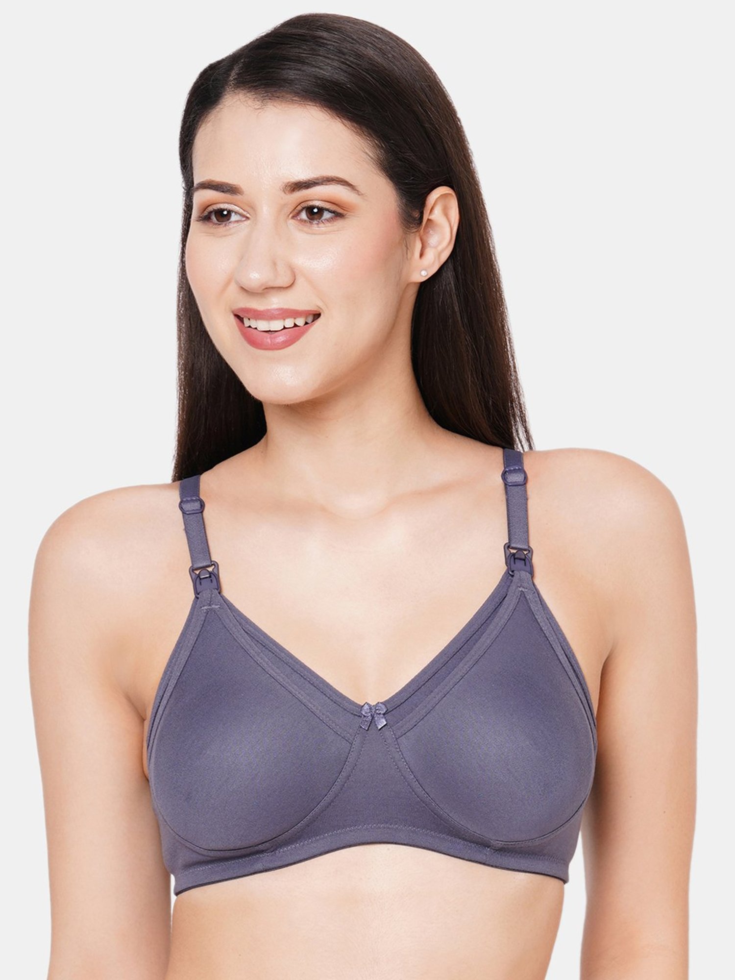 Inner Sense White Non Wired Non Padded Nursing Bra