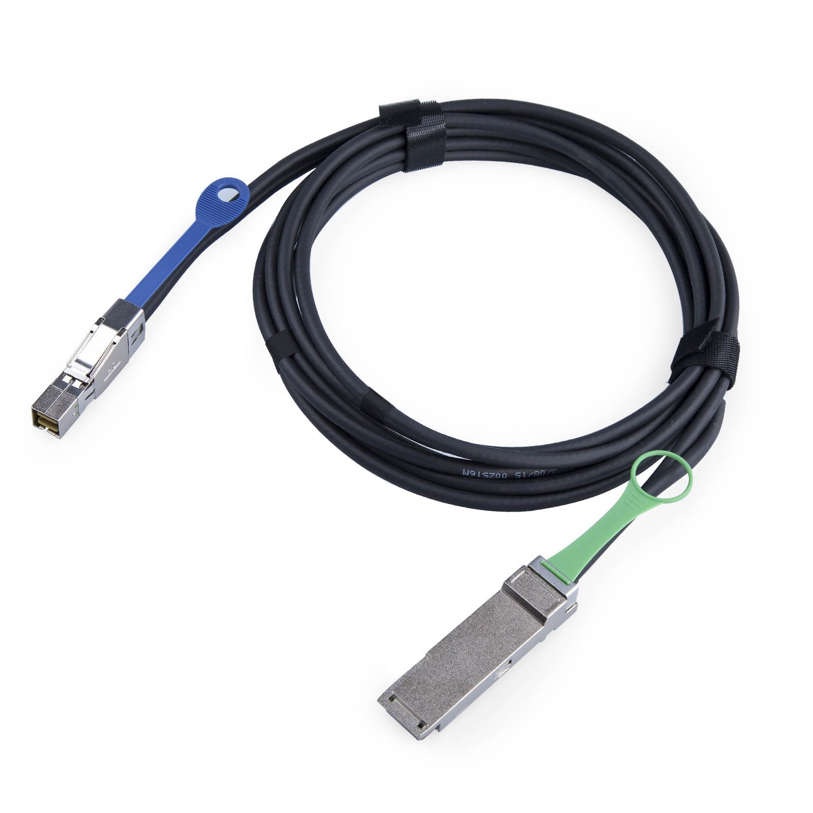 External Mini SAS HD SFF-8644 to QSFP(SFF-8436) Cable 30AWG 1 Meters(3.3FT)