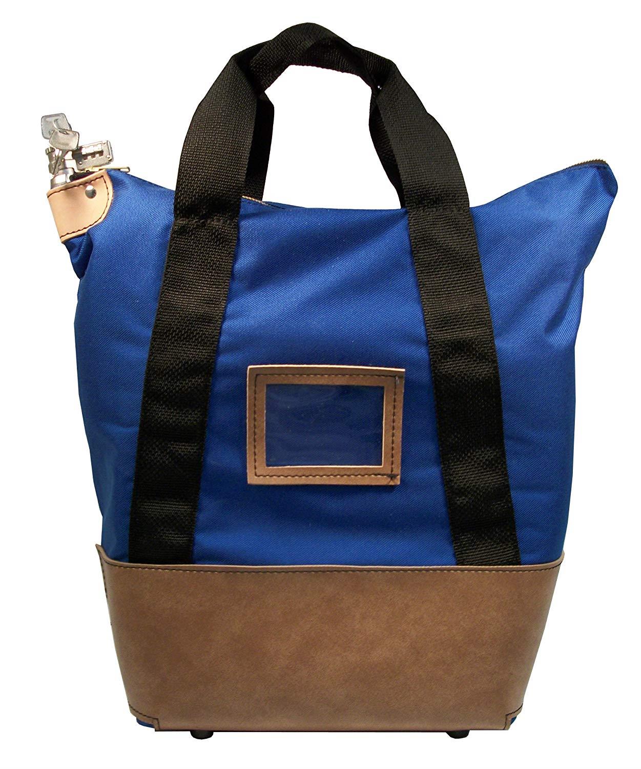 Locking Courier Bag 1000 Denier Nylon Combination Lock Royal Blue