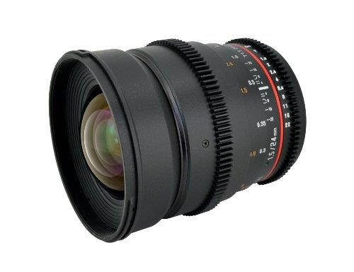 Rokinon 24mm T/1.5 Cine Wide Angle Lens (for Video DSLR Olympus/Panasonic Micro 4/3)