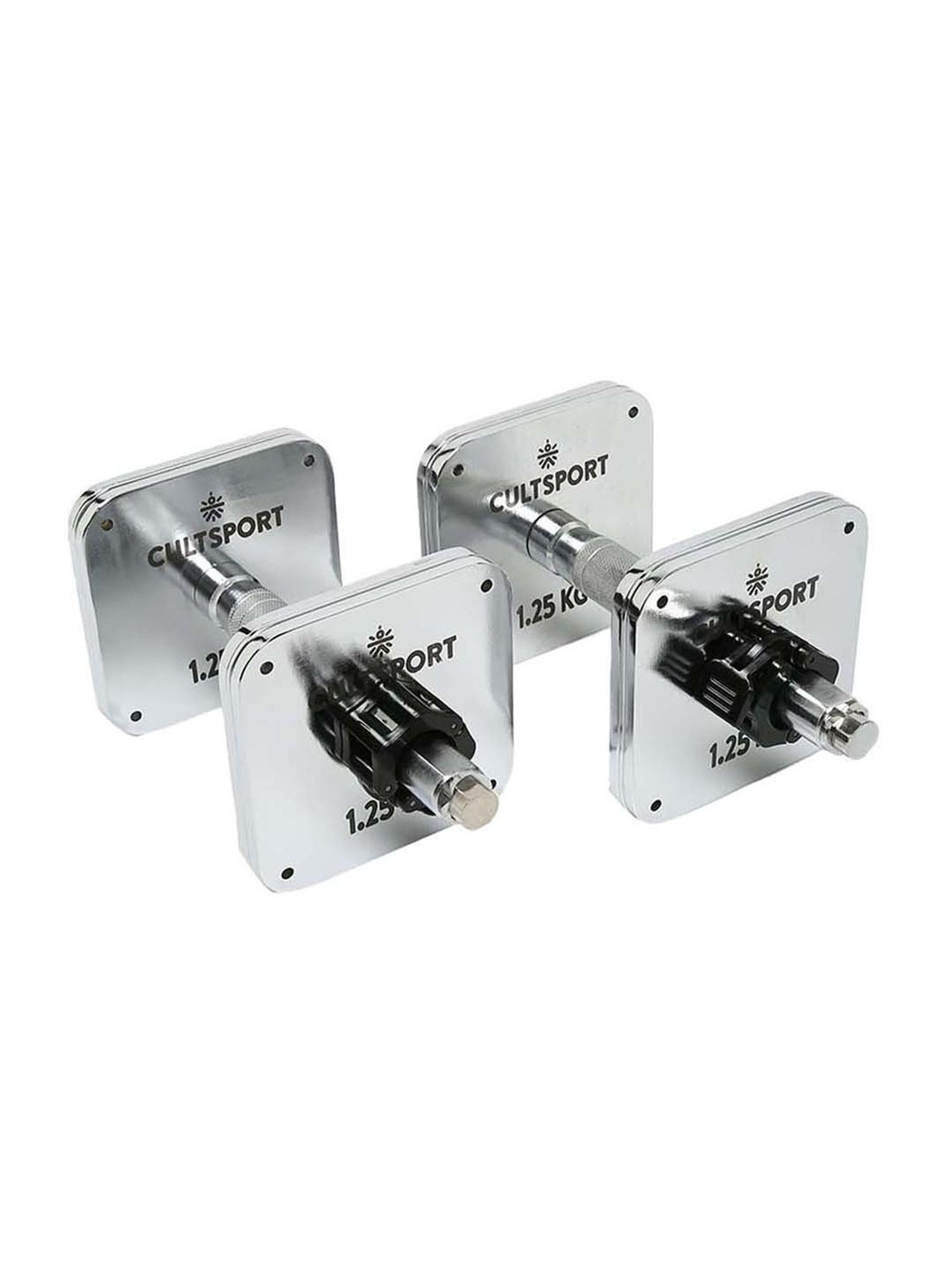 Cultsport Adjustable Dumbells Set of 2 (12.5Kg)