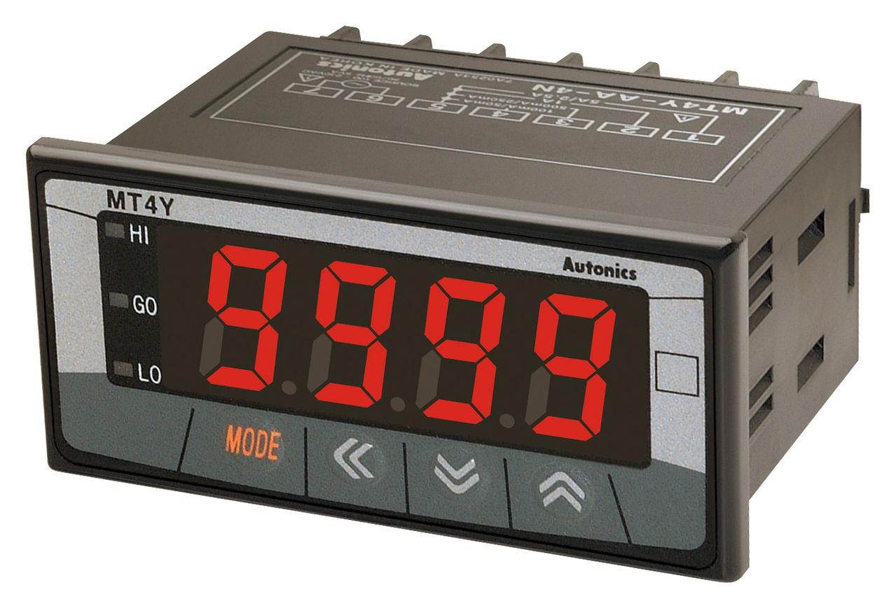 AUTONICS MT4Y-DA-43 36x72mm Multi-Panel Meter DC Amps