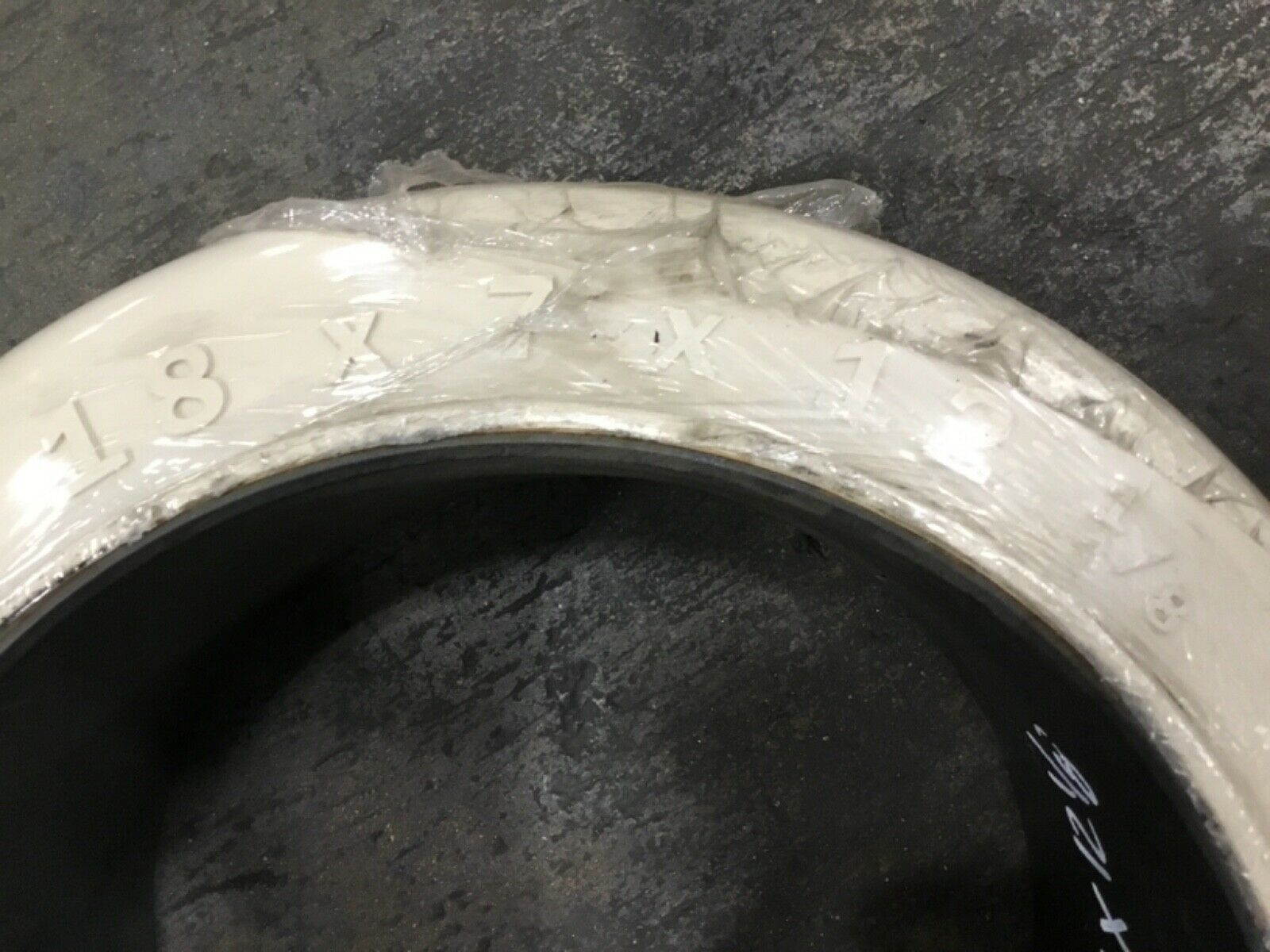 18x7X12 1/8 Monarch Forklift Tire Solid Smooth Press On Non Marking #T173