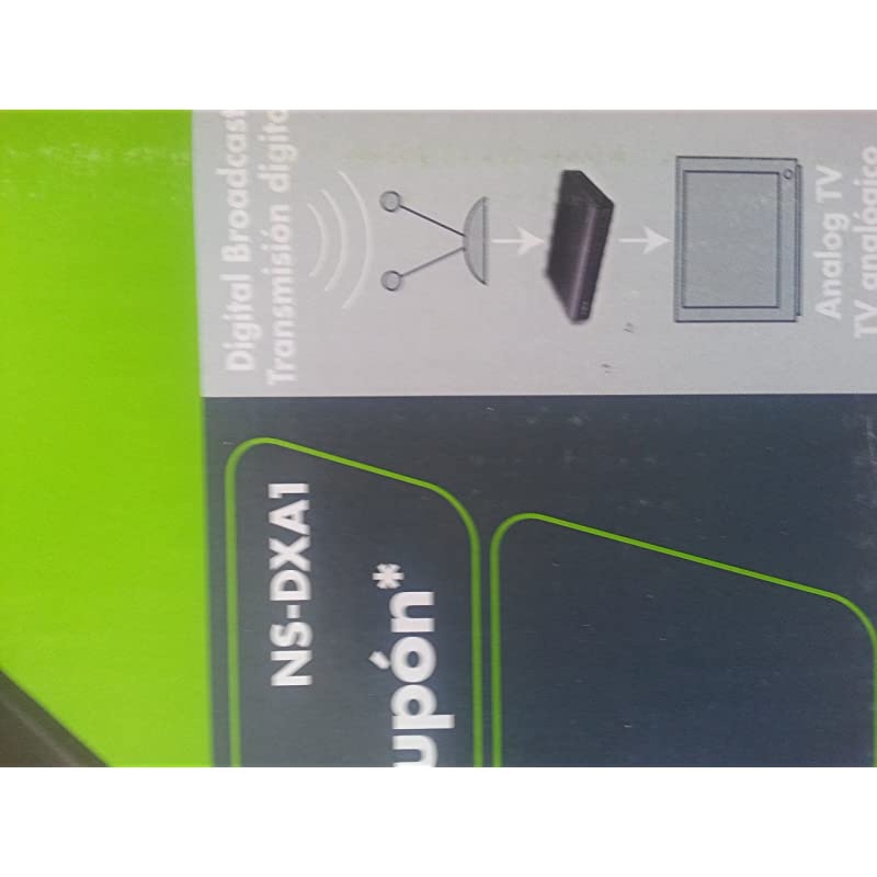 NS-DXA1 Digital to Analog TV Tuner Converter Box for Regular TV Sets