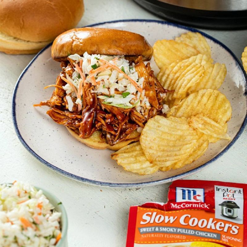 McCormick Slow Cookers Sweet & Smoky Pulled Chicken - 1.25oz